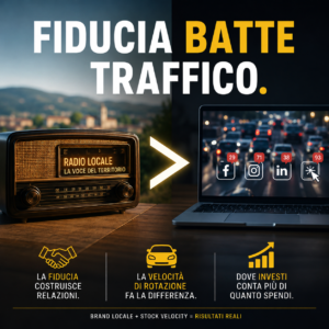 Fiducia batte traffico