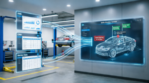 Entra per un tagliando. Il sistema sa già che è un’auto da comprare.